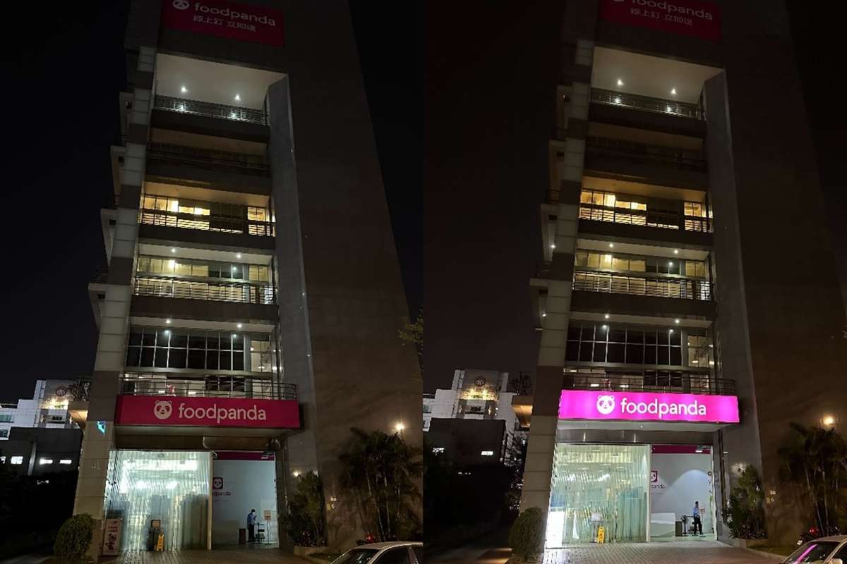 Foodpanda響應關燈一小時